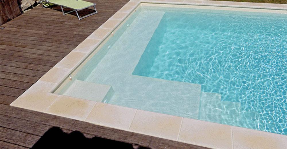 Avila Piscine à fond plat de 9 m x 4,20 m x 1,50 m