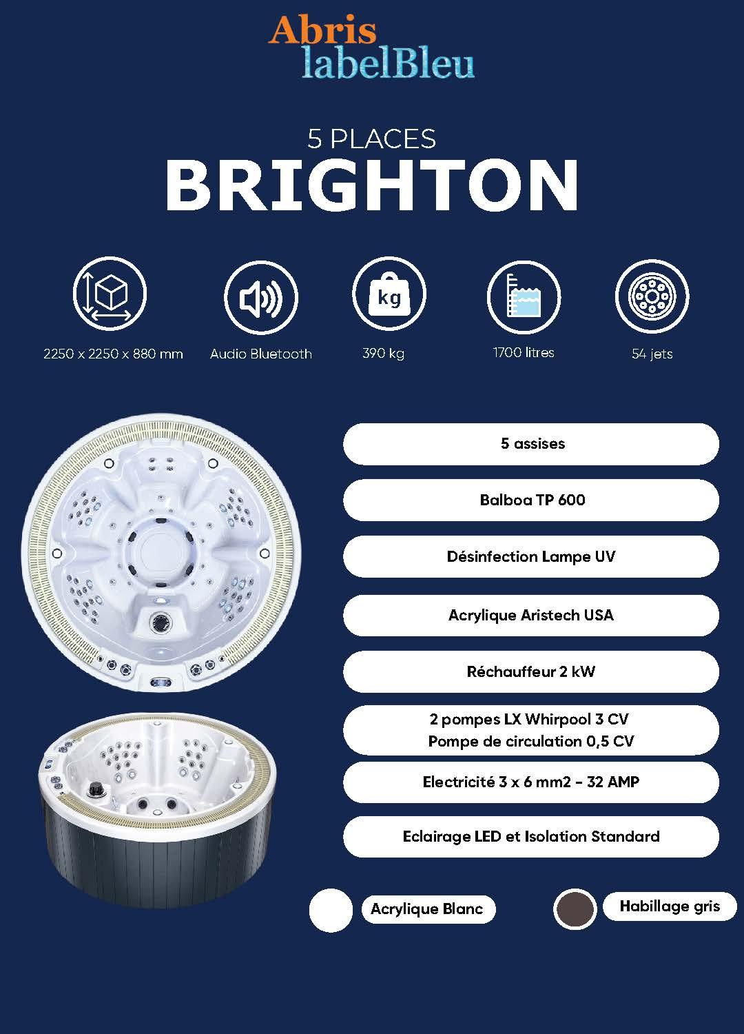 Spa Brighton SPA 5 places