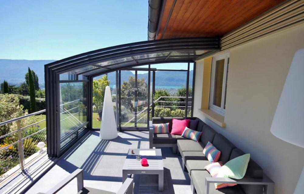 Corso Premium Véranda rétractable haut de gamme