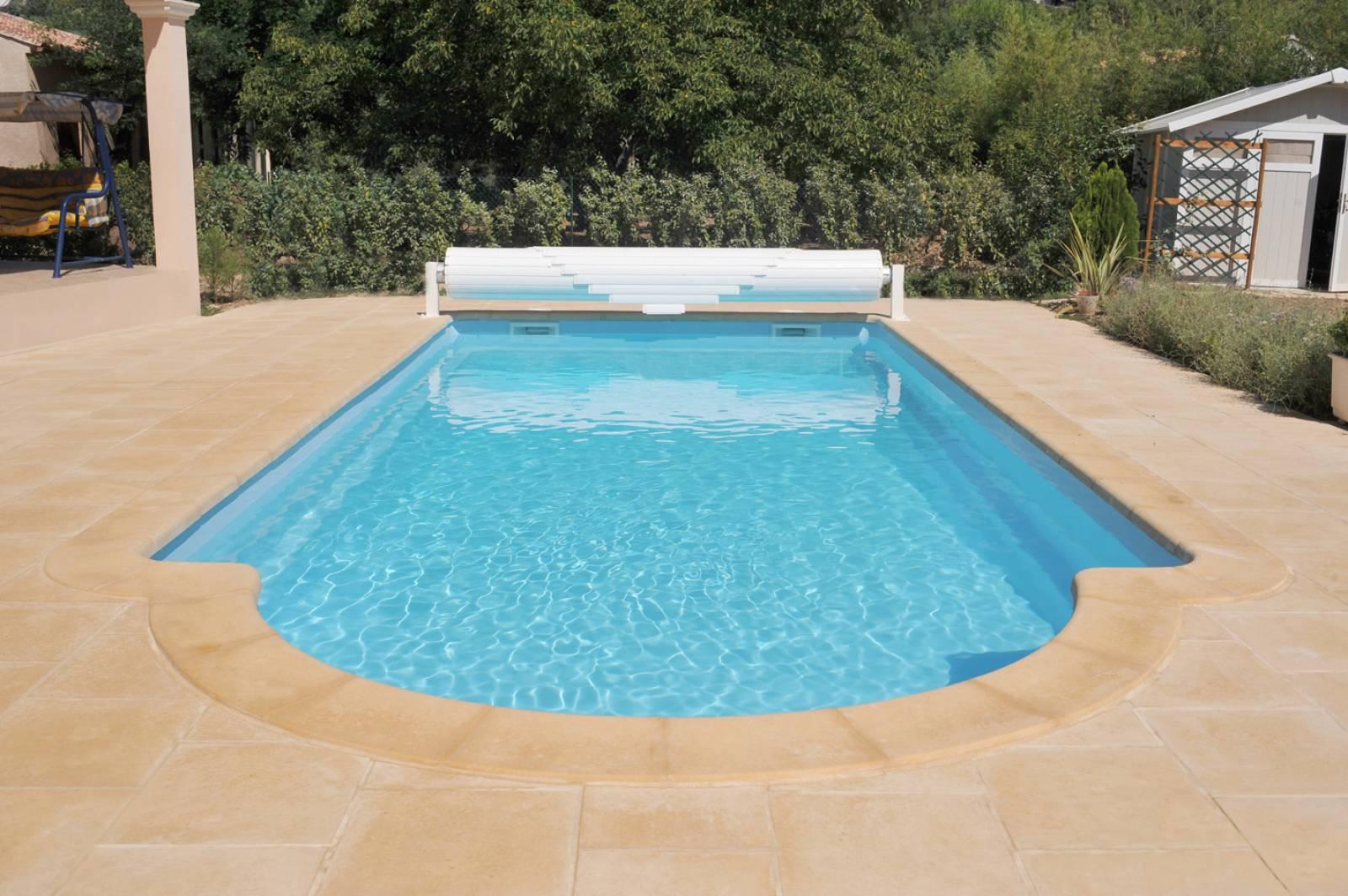 Hawai Piscine à fond progressif de 9 m x 3,90 m x 1,10 à 1,90 m