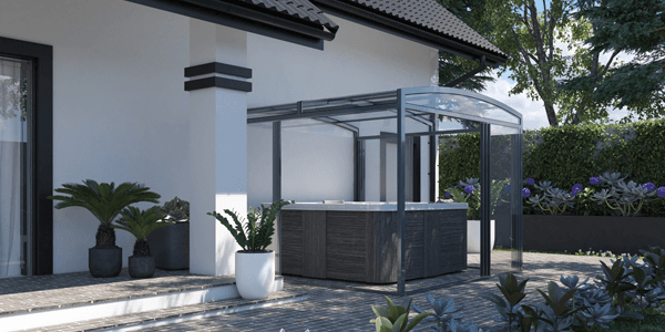 Hedone Abri de spa fixe