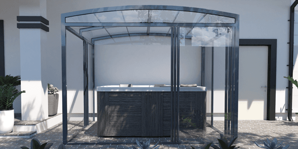 Hedone Abri de spa fixe