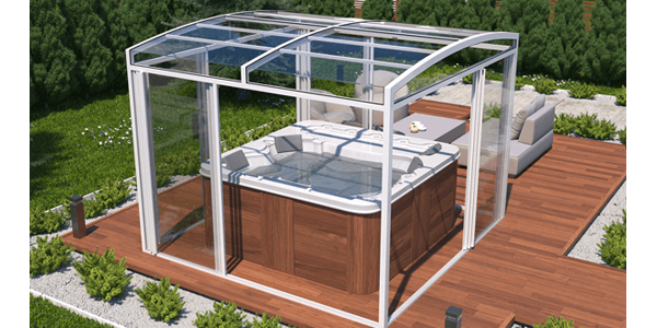 Hedone Abri de spa fixe