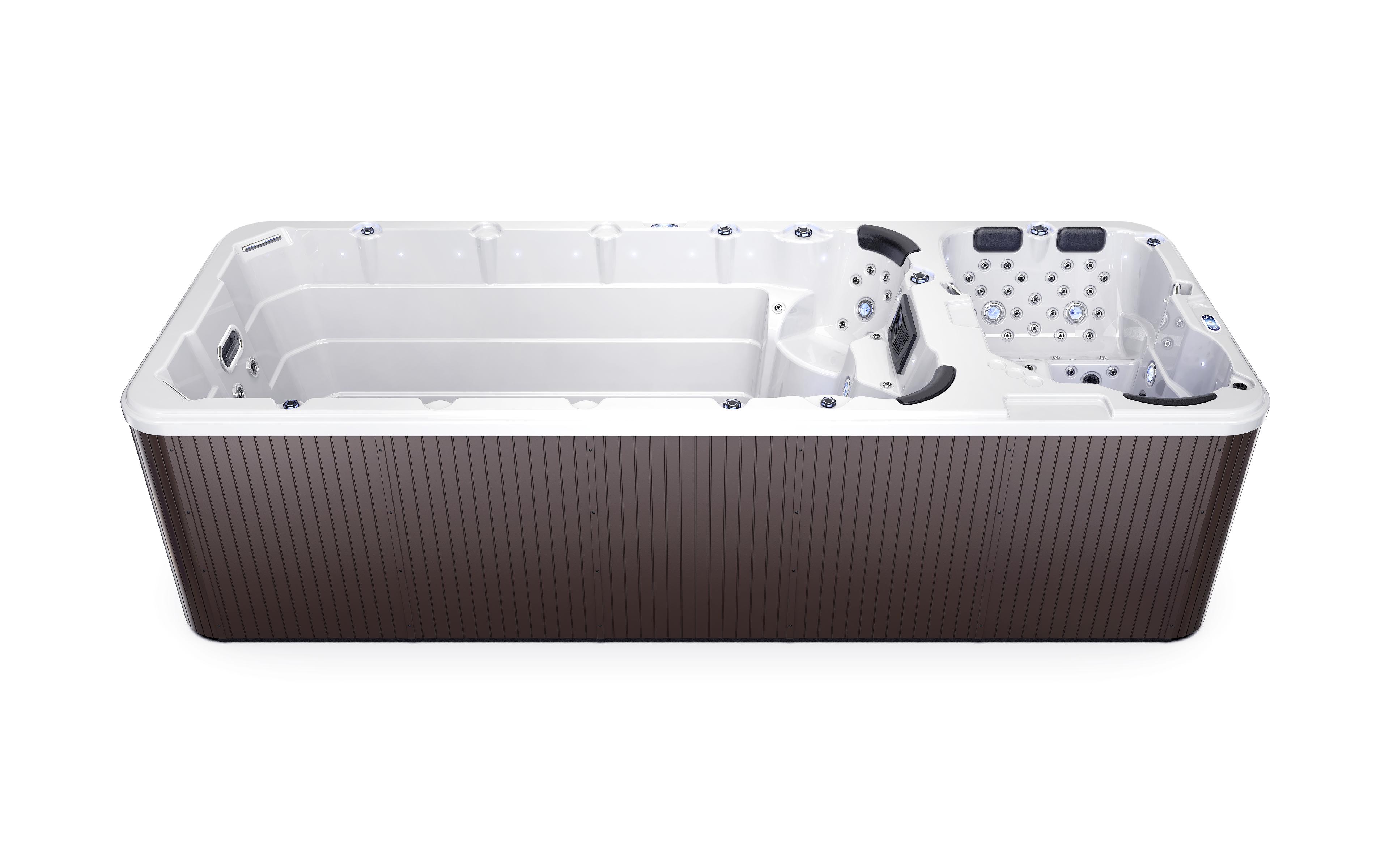 Spa de nage bizone Modèle K2 Marque Mont Blanc