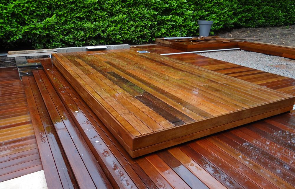 Ouverture largeur 1 plateau L'art de façonner votre espace piscine