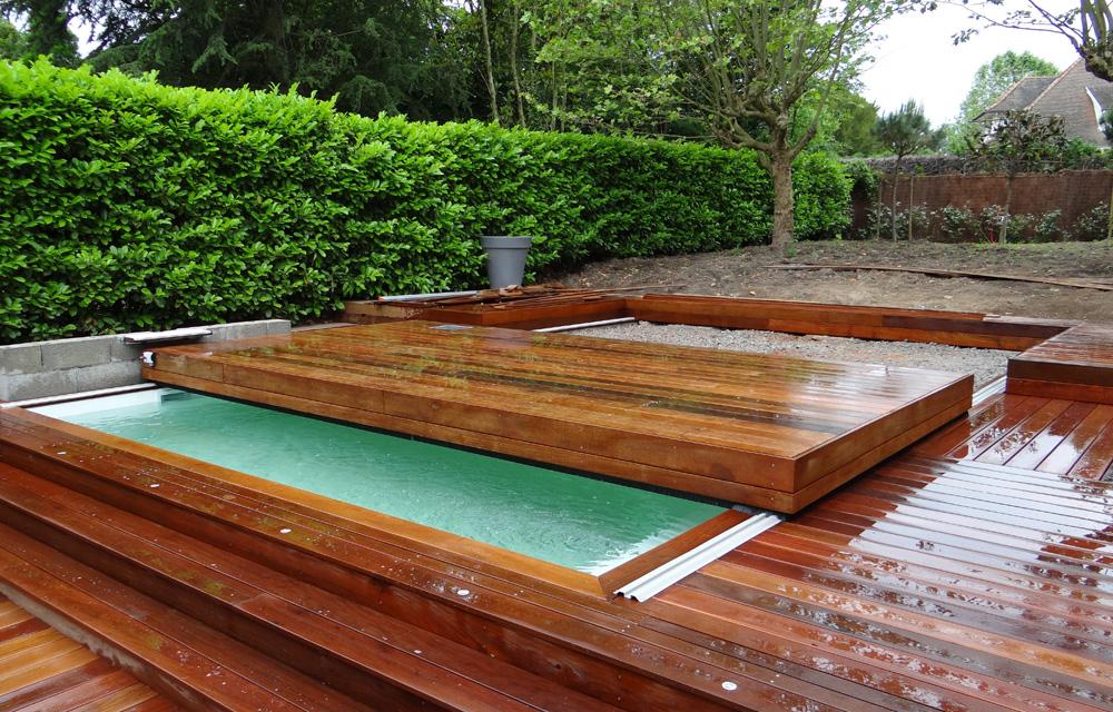 Ouverture largeur 1 plateau L'art de façonner votre espace piscine