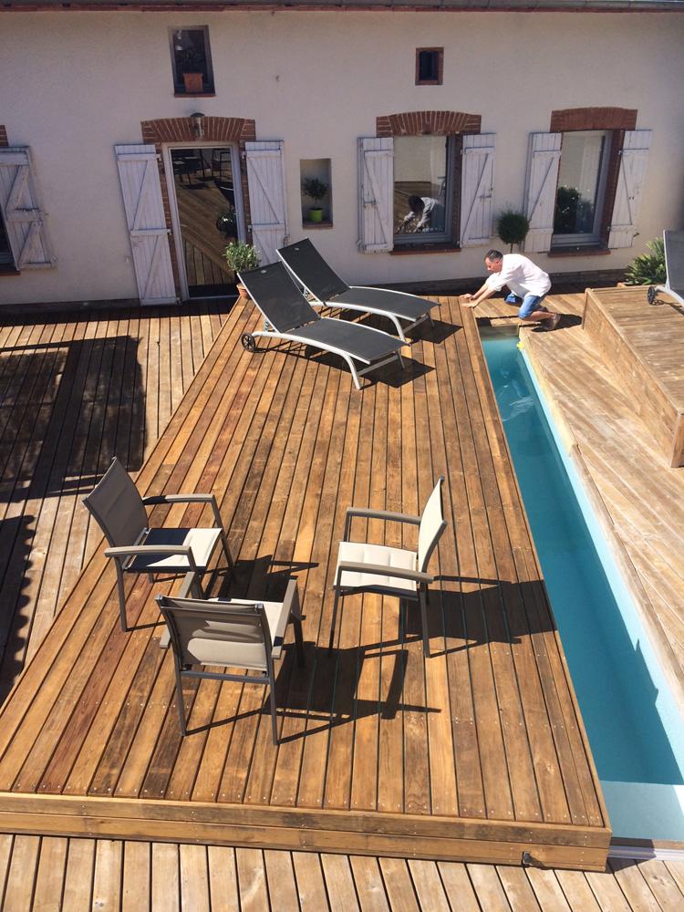 Ouverture largeur 1 plateau L'art de façonner votre espace piscine