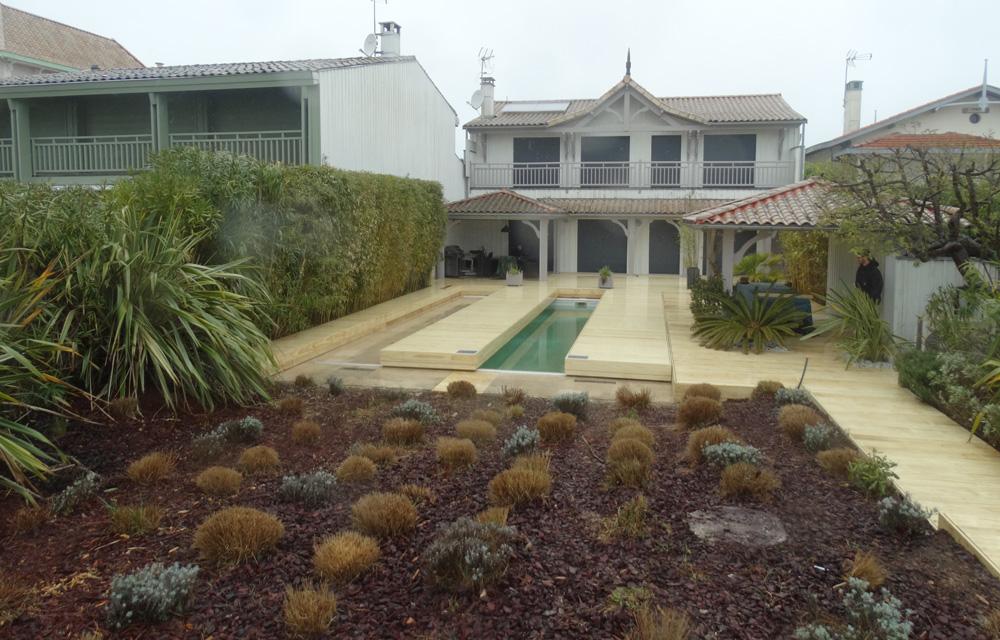 Ouverture largeur 2 plateaux L'art de moduler votre espace piscine