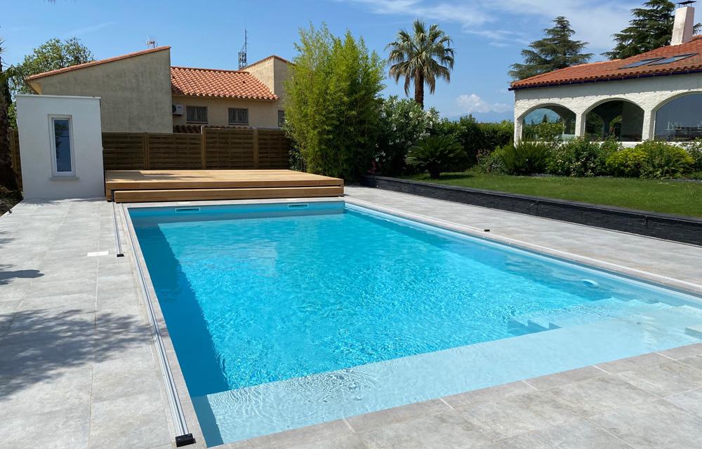 Ouverture longueur 2 plateaux gigognes L'art de moduler votre espace piscine sur un petit espace