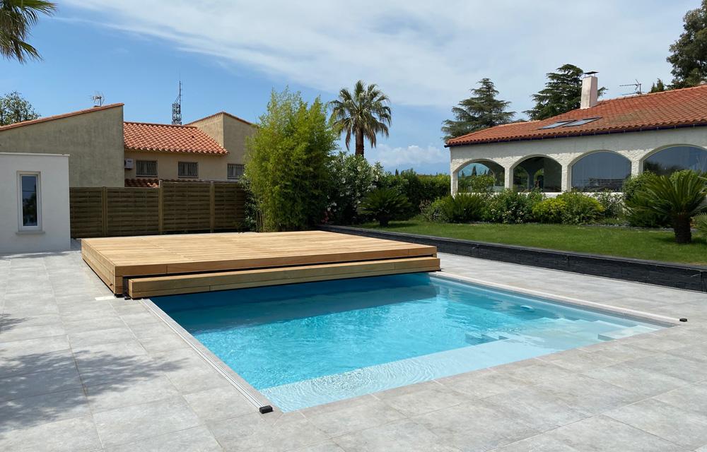 Ouverture longueur 2 plateaux gigognes L'art de moduler votre espace piscine sur un petit espace