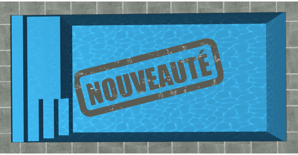 Mirande Piscine à fond plat de 6 m x 3 m x 1,50 m