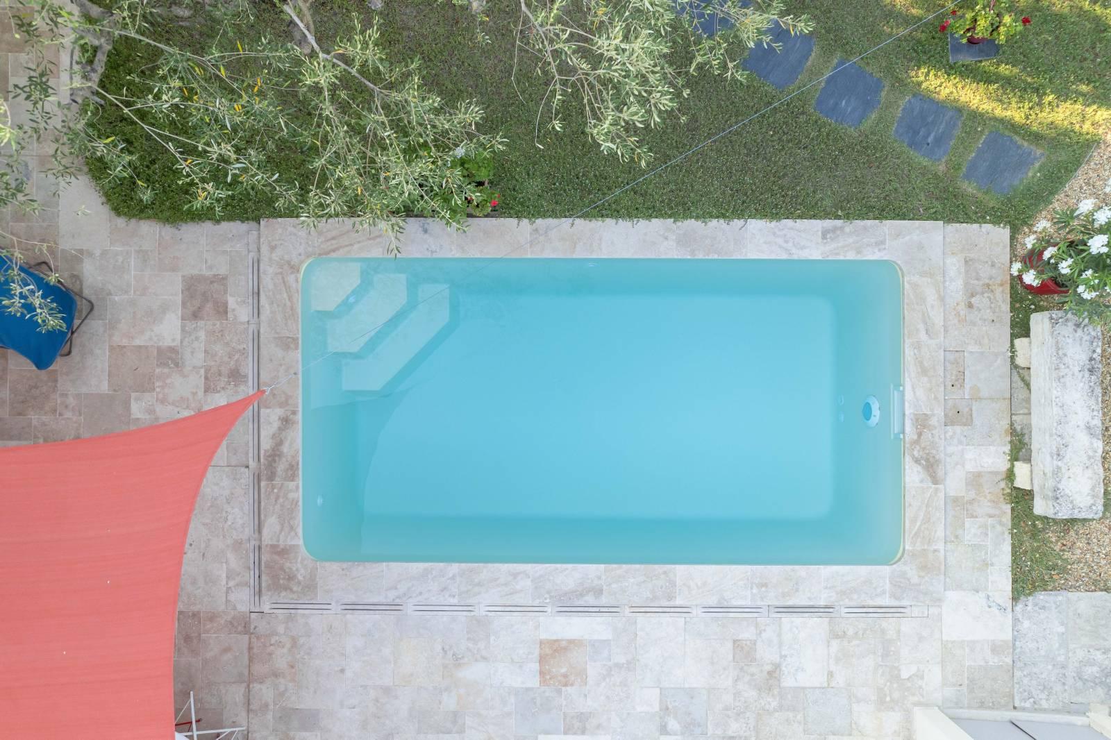 Majorque Piscine à fond plat de 5,20 m x 2,70 m x 1,40 m