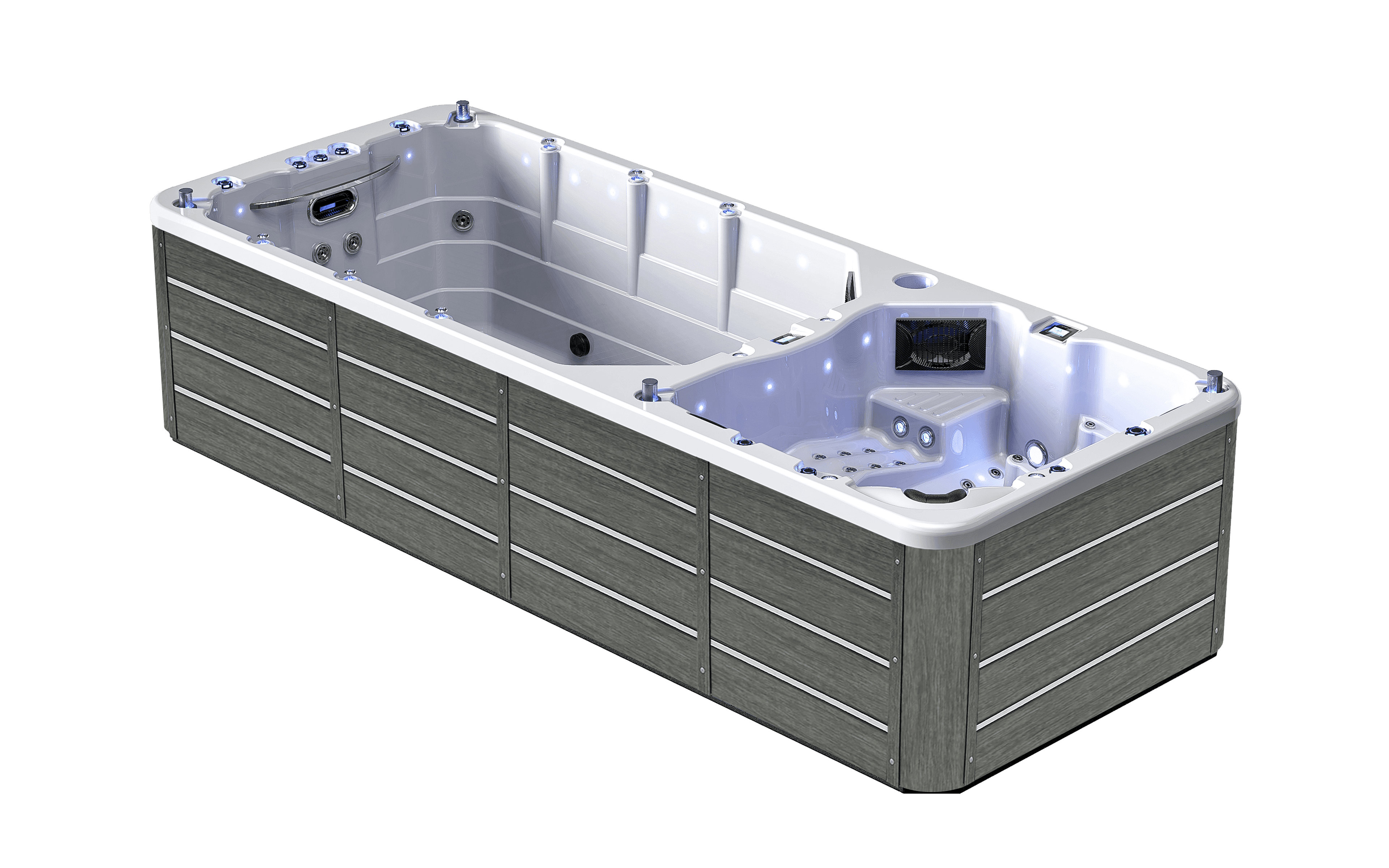 SPA Brisbane SPA de nage bi-zone