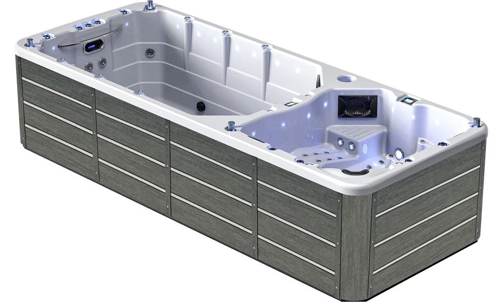 SPA Brisbane SPA de nage bi-zone