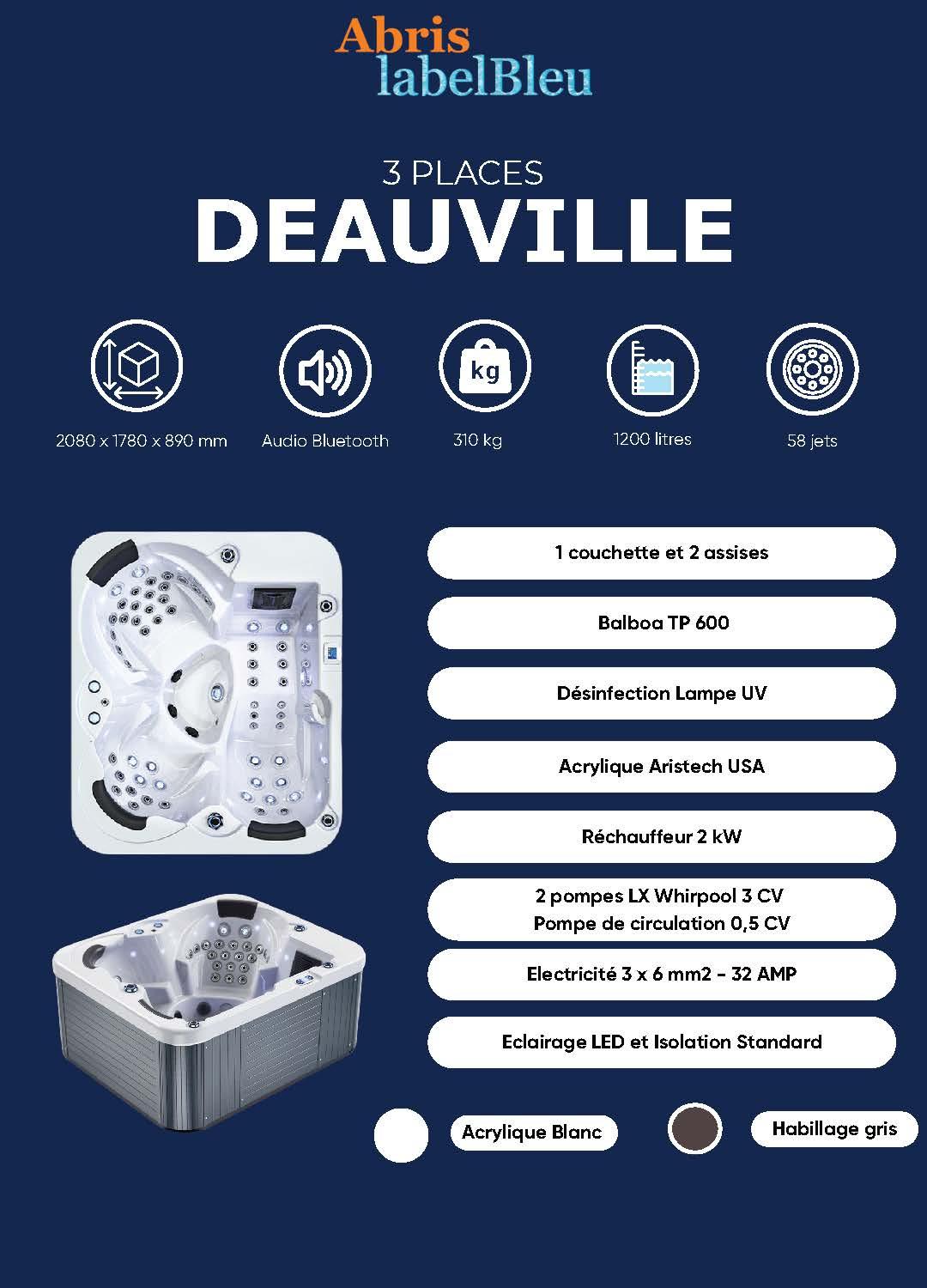 SPA Deauville SPA 3 places
