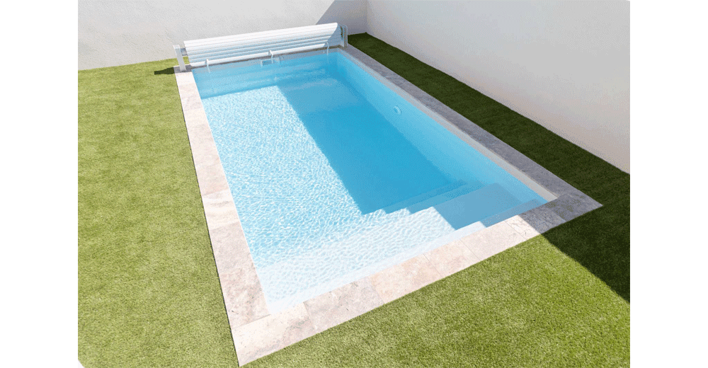 Philippines Piscine à fond plat de 6,50 m x 3,50 m x 1,50 m