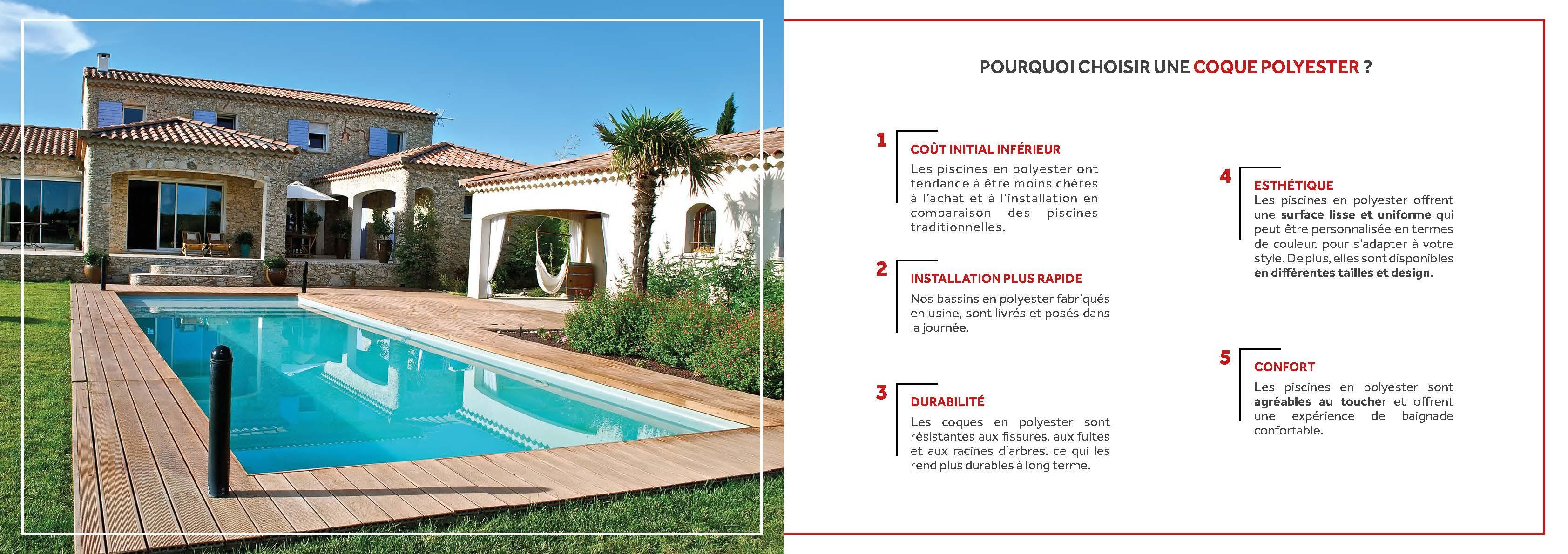 Rabaco Piscine à fond plat de 10,00 m x 4,20 m x 1,50 m