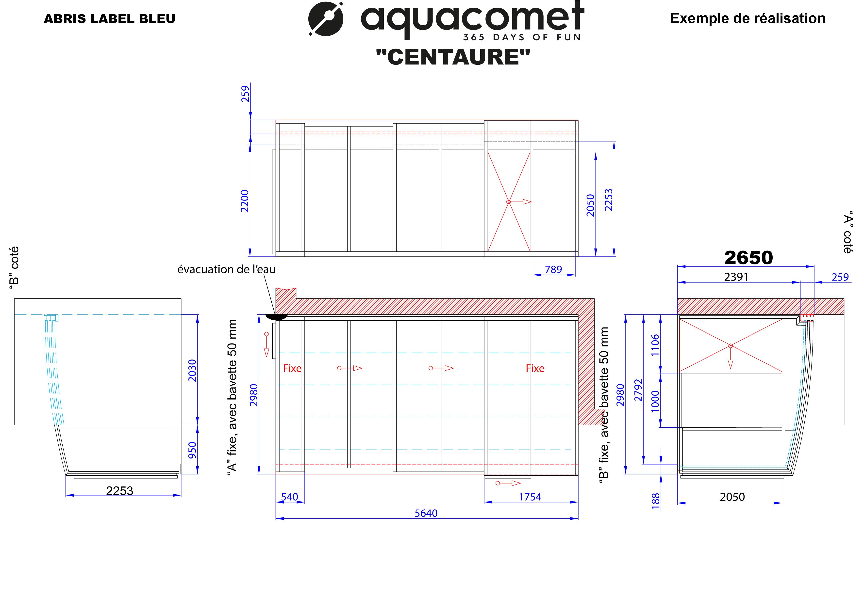 Centaure terrasse Solution design pour couvrir votre terrasse