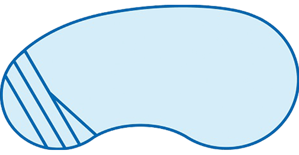 Seychelles Piscine à fond plat de 7,80 m x 3,80 m x 1,45 m