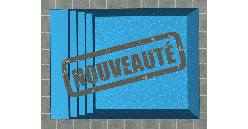 Tamnies Piscine à fond plat de 5 m x 3,80 m x 1,50 m