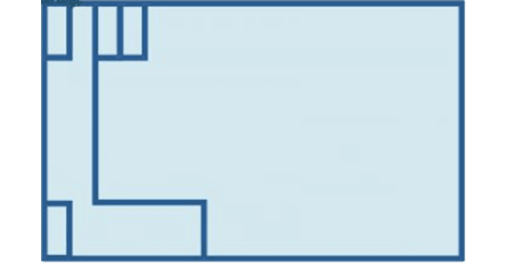 Wallis Piscine de moins de 10 m2 : 4,40 m x 2,25 m x 1,40 m