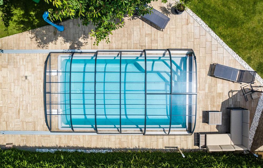 Zenith Flat - E-Line Abri en dimension fixe, la solution transparente