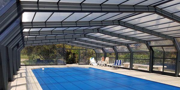 Premium 180 Abri mi-haut double vitrage, qualité des profilés, haut de gamme