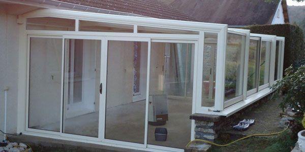 Premium terrasse La véranda rétractable en double vitrage