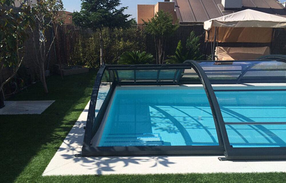 Scorpius Abri bas au meilleur rapport qualité-prix, utilisation confortable de la piscine