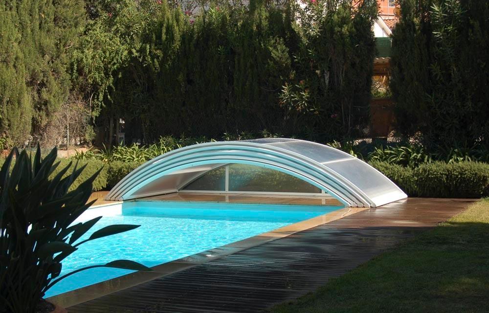 Scorpius Abri bas au meilleur rapport qualité-prix, utilisation confortable de la piscine