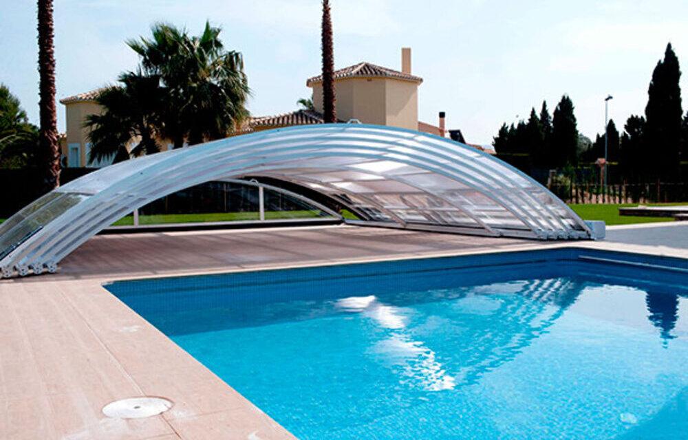 Scorpius Abri bas au meilleur rapport qualité-prix, utilisation confortable de la piscine