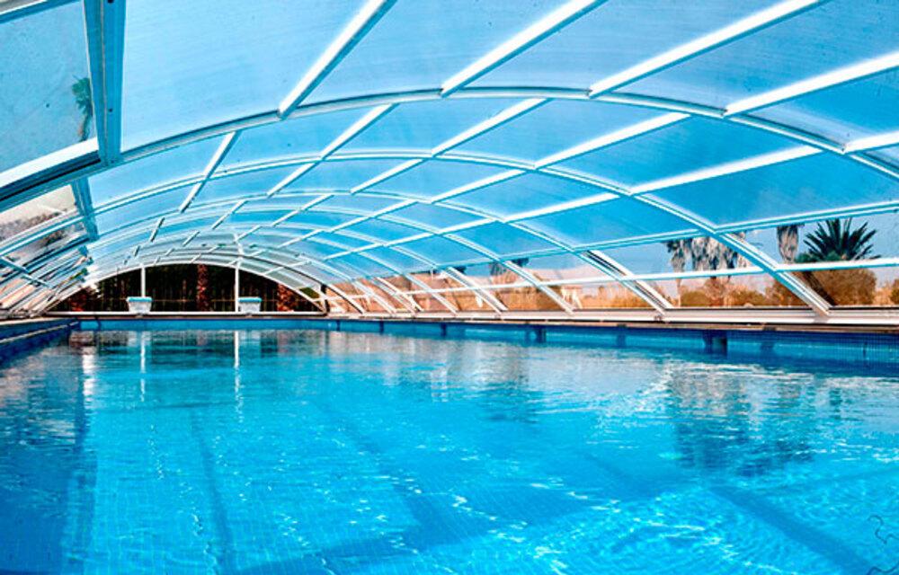 Scorpius Abri bas au meilleur rapport qualité-prix, utilisation confortable de la piscine