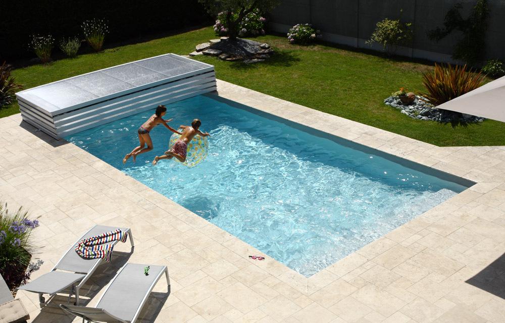 Turin L'abri de piscine plat discret