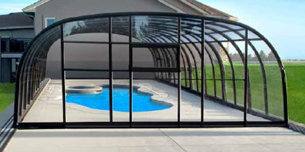 Tropea Plus Abri haut au design moderne avec coulissement aisé