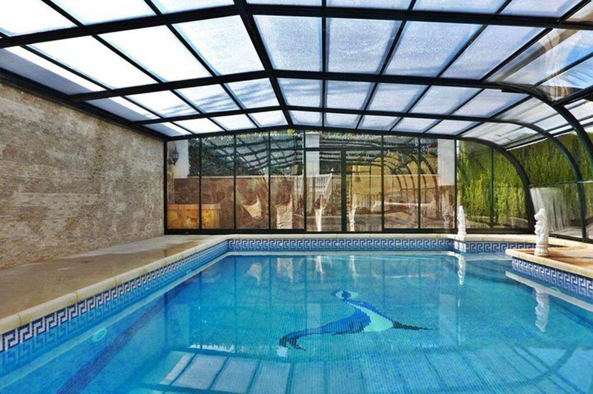 Abri piscine bas de qualité au meilleur prix - modèle ROMA