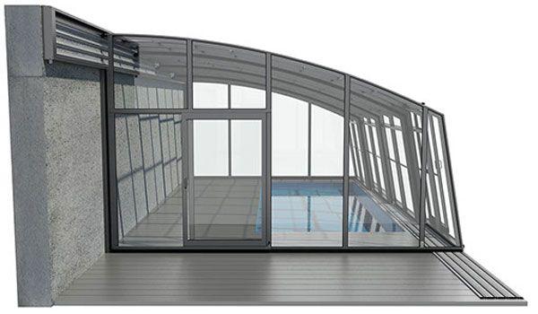 Aluwall II Terrasse Un abri de terrasse au design moderne
