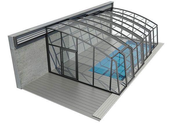 Aluwall II Abris adossés avec design moderne