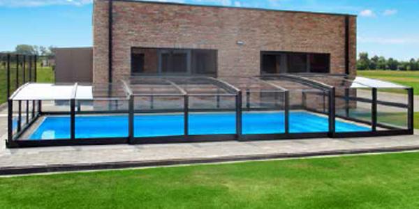 Terra Plus Abri de piscine haut de gamme transparent